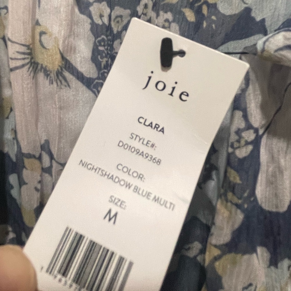 Joie Clara Midnight Blue Silk Dress - Picture 7 of 12